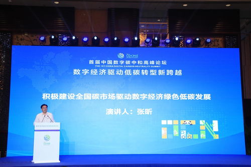 国家应对气候变化与国际合作中心总经济师张昕 全国碳市场助力数字碳中和